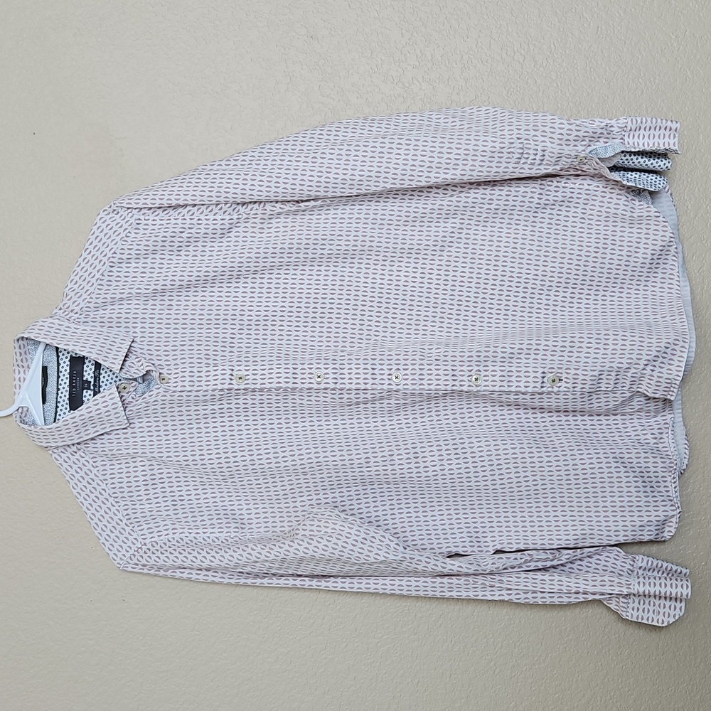 Ted Baker Geometric Button Up - Picture 2 of 8